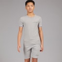 JACK & JONES Boys Jaxon T-Shirt And Shorts Set Alloy