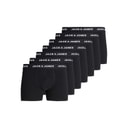 JACK & JONES Mens Anthony Seven Pack Trunks Black