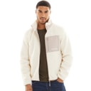JACK & JONES Mens Vesterbro Teddy Jacket Atmosphere