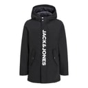 JACK & JONES Boys Fen Parka Black