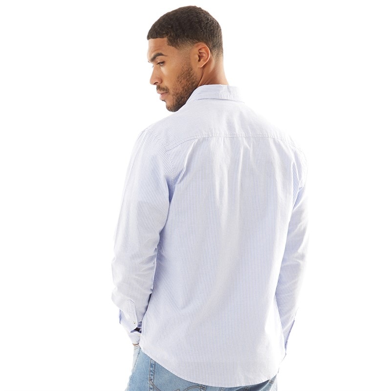 JACK & JONES Mens Classic Oxford Long Sleeve Shirt Infinity - Image 2