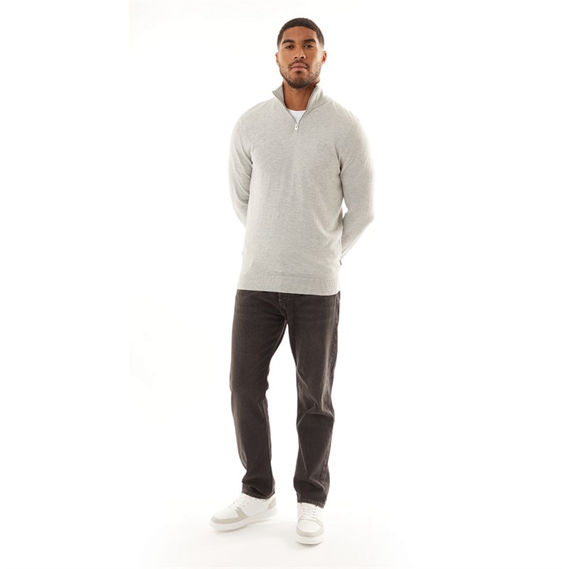 JACK & JONES Mens Chris SQ 165 Relaxed Fit Jeans Black Denim - Image 4