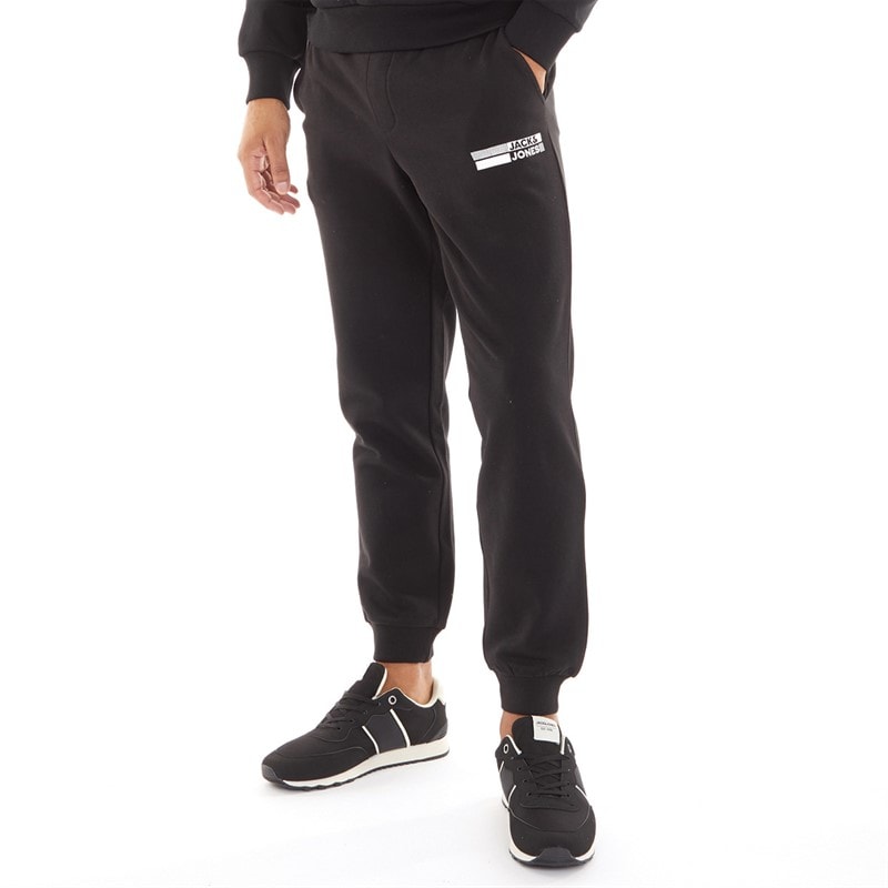 JACK & JONES Mens Speed Joggers Black