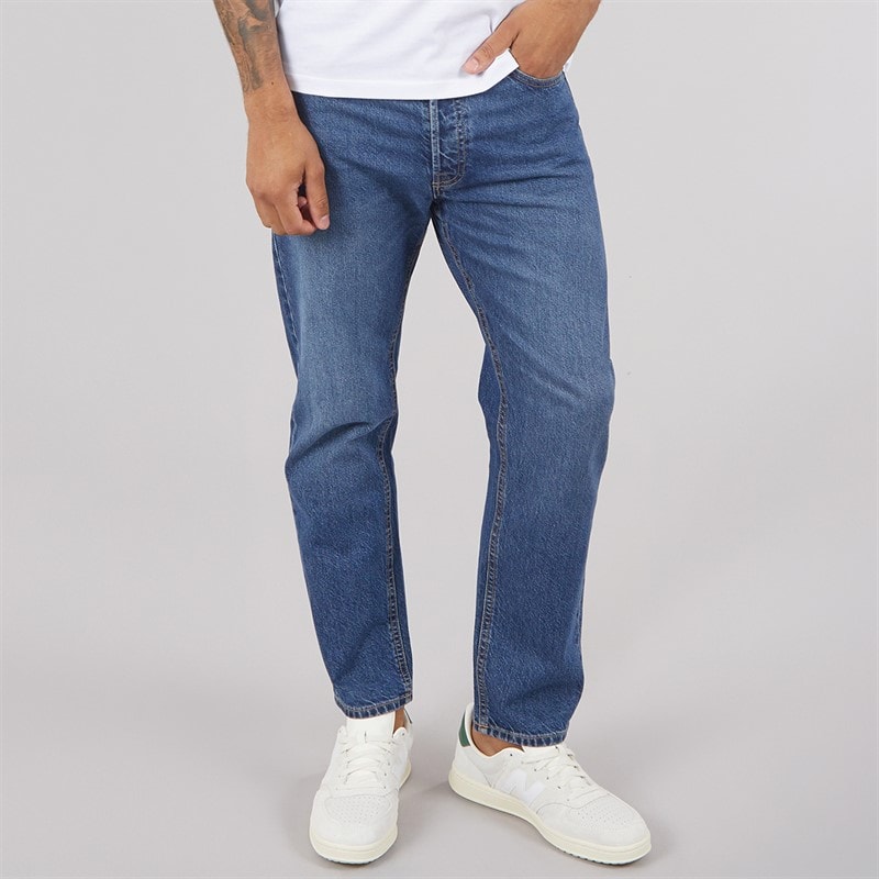JACK & JONES Mens Chris SQ 959 Relaxed Fit Jeans Blue