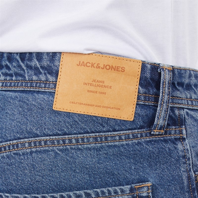 JACK & JONES Mens Chris SQ 959 Relaxed Fit Jeans Blue - Image 3