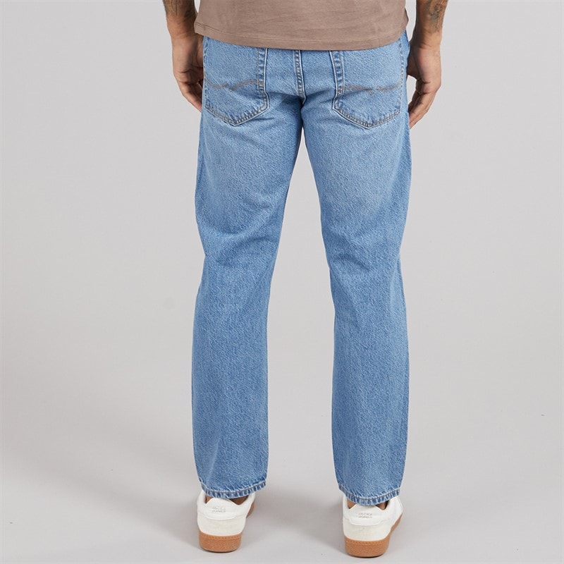 JACK & JONES Mens Chris SQ 957 Relaxed Fit Jeans Blue Denim - Image 2