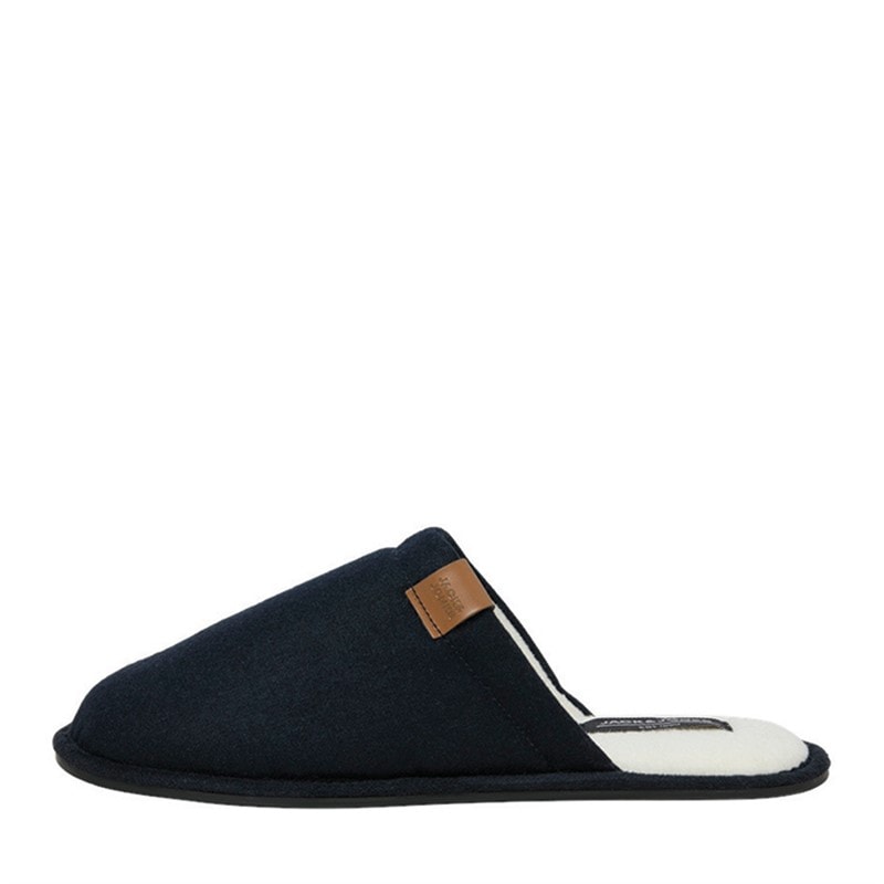 JACK & JONES Mens Marine Mule Home Slippers Navy Blazer - Image 1