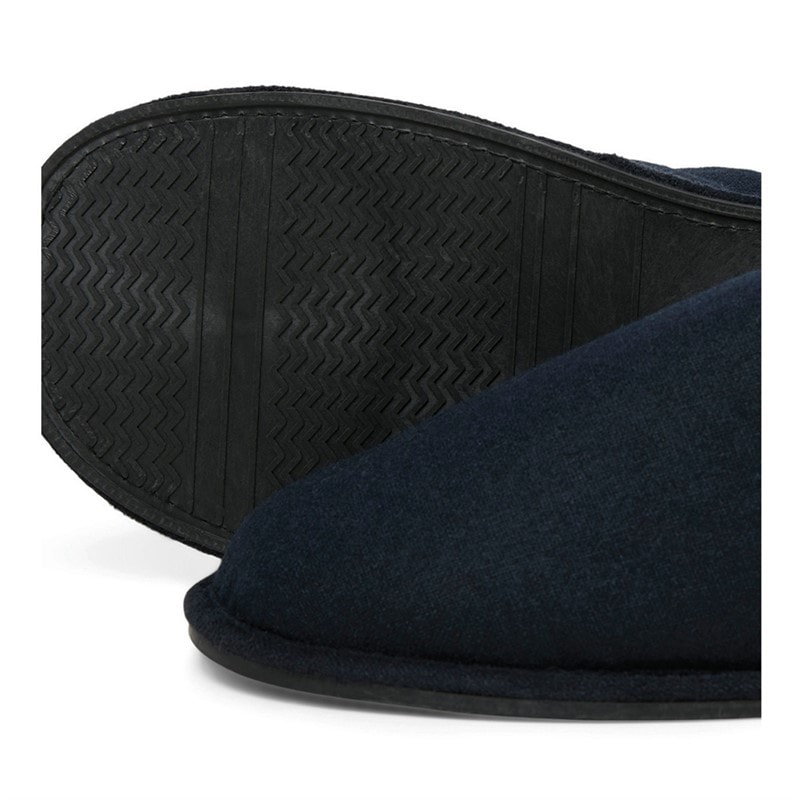 JACK & JONES Mens Marine Mule Home Slippers Navy Blazer - Image 4