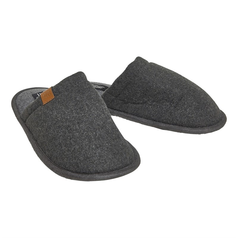 JACK & JONES Mens Marine Mule Home Slippers Castlerock