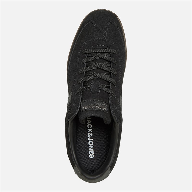 JACK & JONES Mens Mateo Trainers Anthracite/Asphalt - Image 4