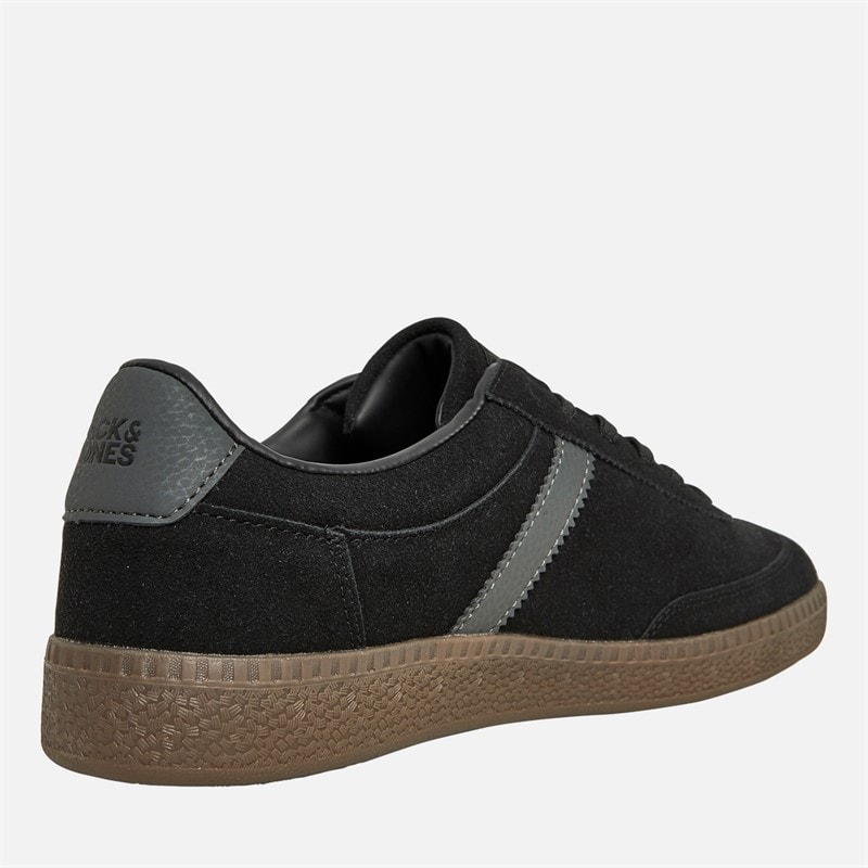 JACK & JONES Mens Mateo Trainers Anthracite/Asphalt - Image 5