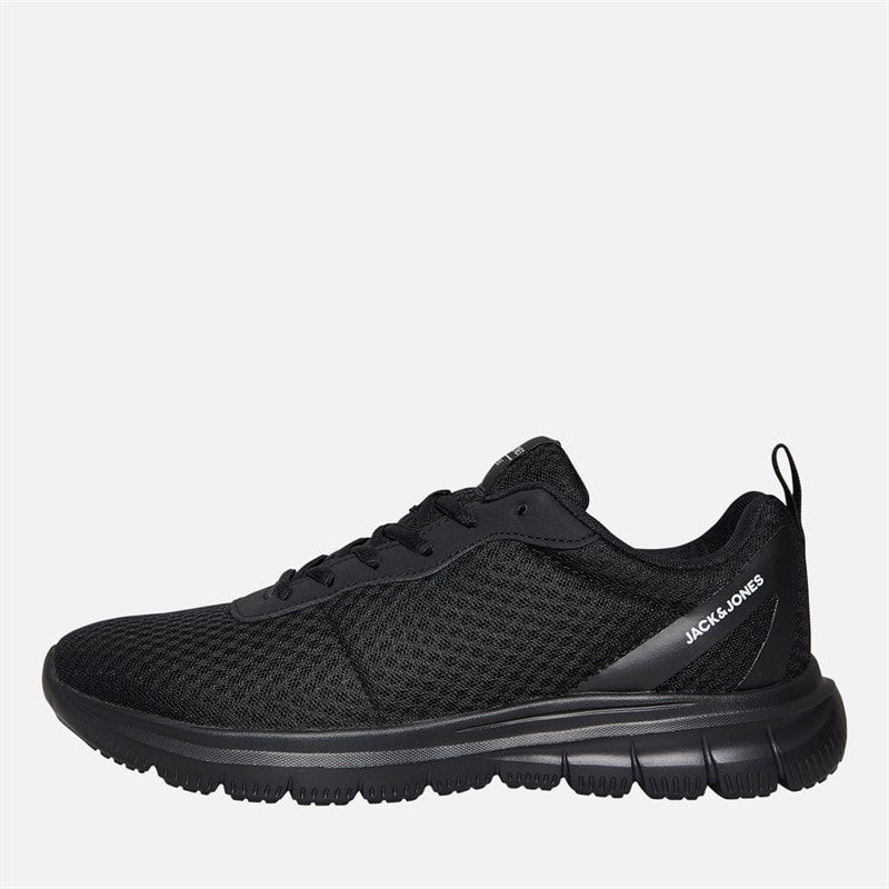 JACK & JONES Mens Tylor Mesh Trainers Black