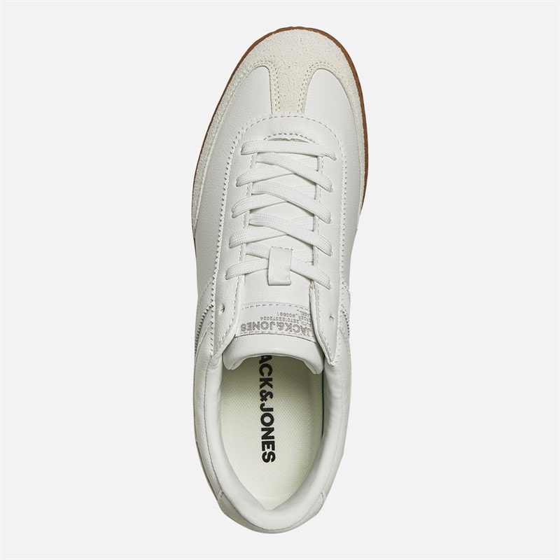 JACK & JONES Mens Mateo Trainers White - Image 4