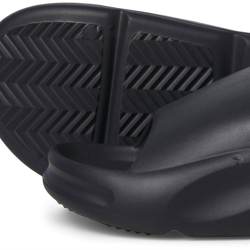 JACK & JONES Mens Status Moulded Slides Anthracite - Image 2