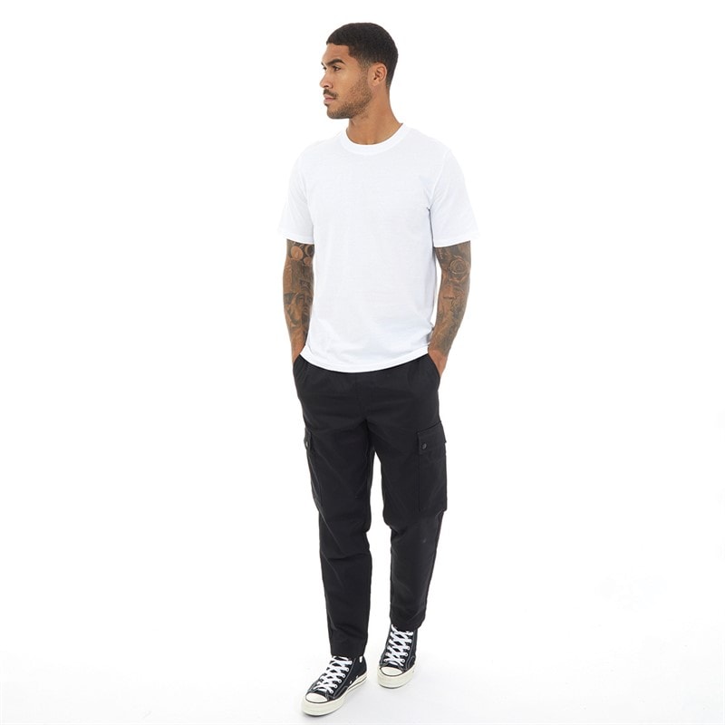 JACK & JONES Mens Relaxed T-Shirt White - Image 3