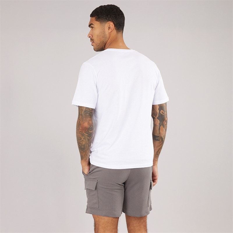 JACK & JONES Mens Pocket Co-Ord Set White/Castlerock - Image 2