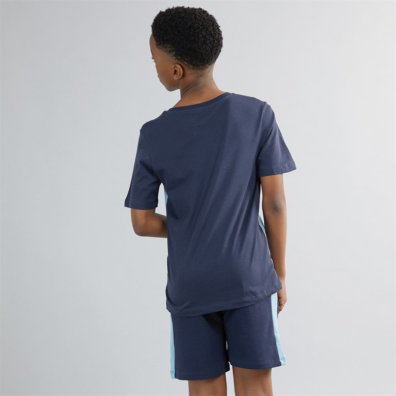 JACK & JONES Boys Trip T-Shirt And Shorts Co-Ord Set Mountain Spring - Image 2