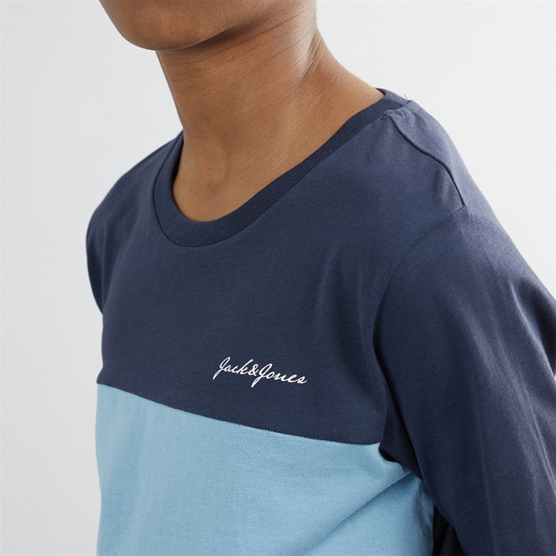 JACK & JONES Boys Trip T-Shirt And Shorts Co-Ord Set Mountain Spring - Image 3