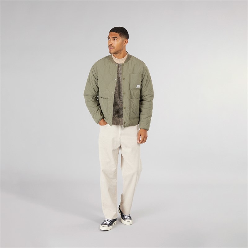 JACK & JONES Mens Cody Liner Jacket Dusty Olive - Image 4