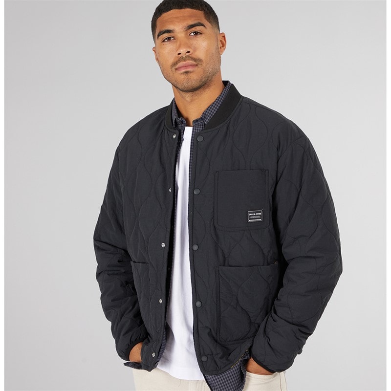 JACK & JONES Mens Cody Liner Jacket Black
