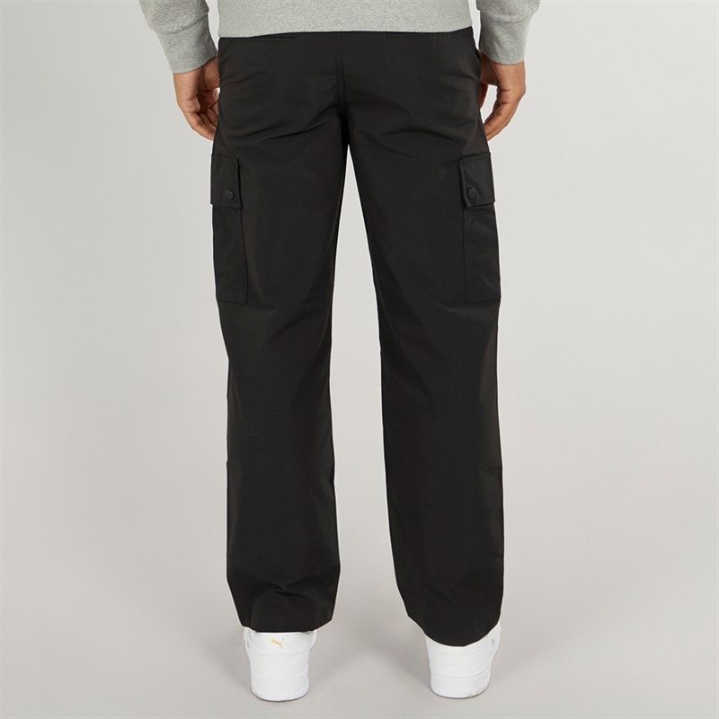 JACK & JONES Mens Karl Kurtis Snap Cargo Trousers Black - Image 2