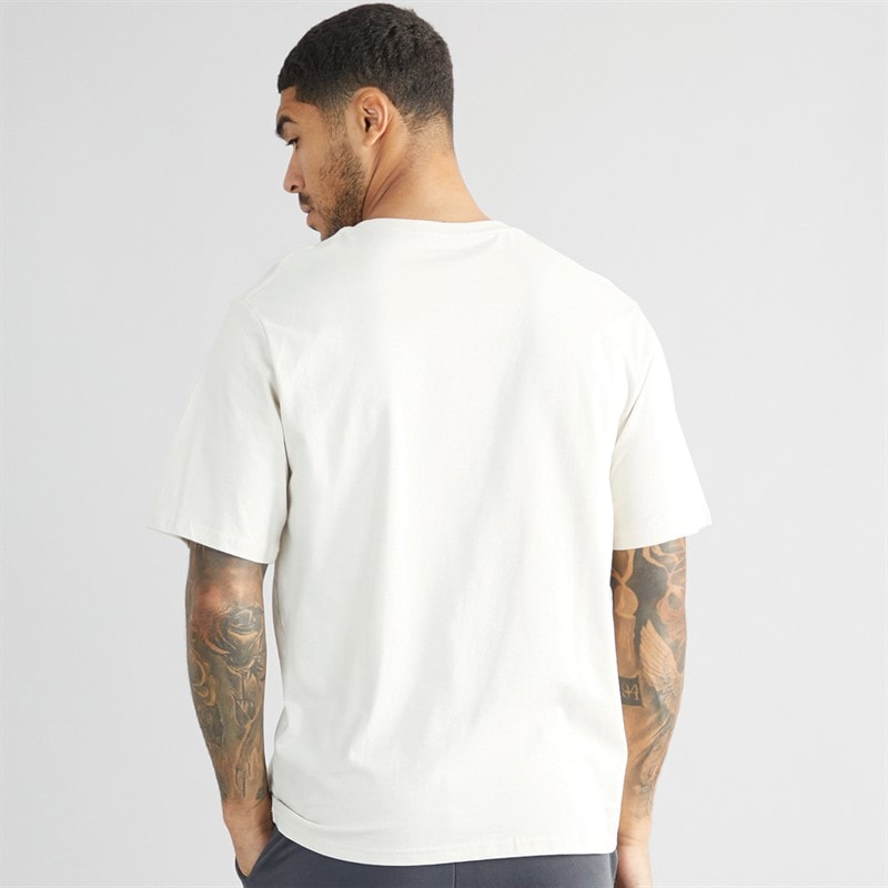 JACK & JONES Mens Vesterbro T-Shirt Moonbeam - Image 2