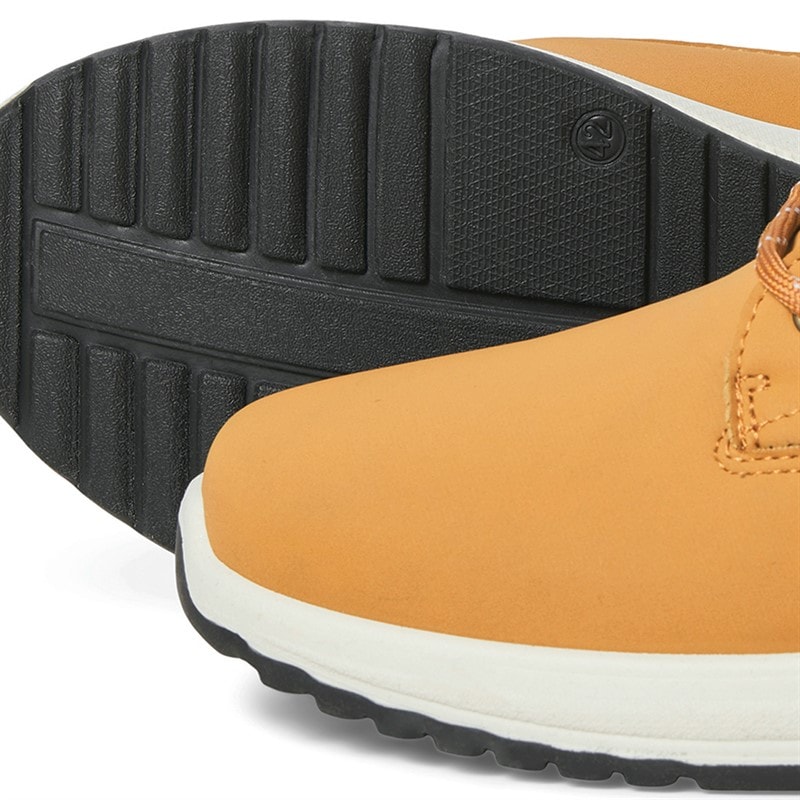 JACK & JONES Mens Alaska PU Nubuck Boots Honey - Image 2