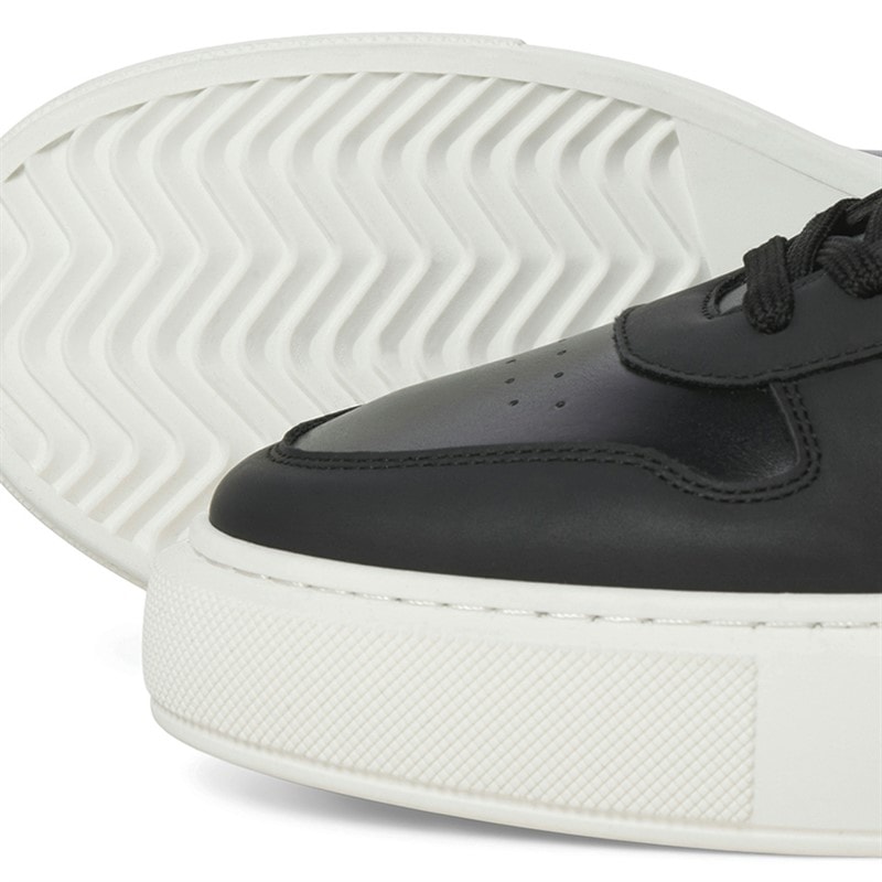 JACK & JONES Mens Cobra PU Combo Trainers Anthracite - Image 2