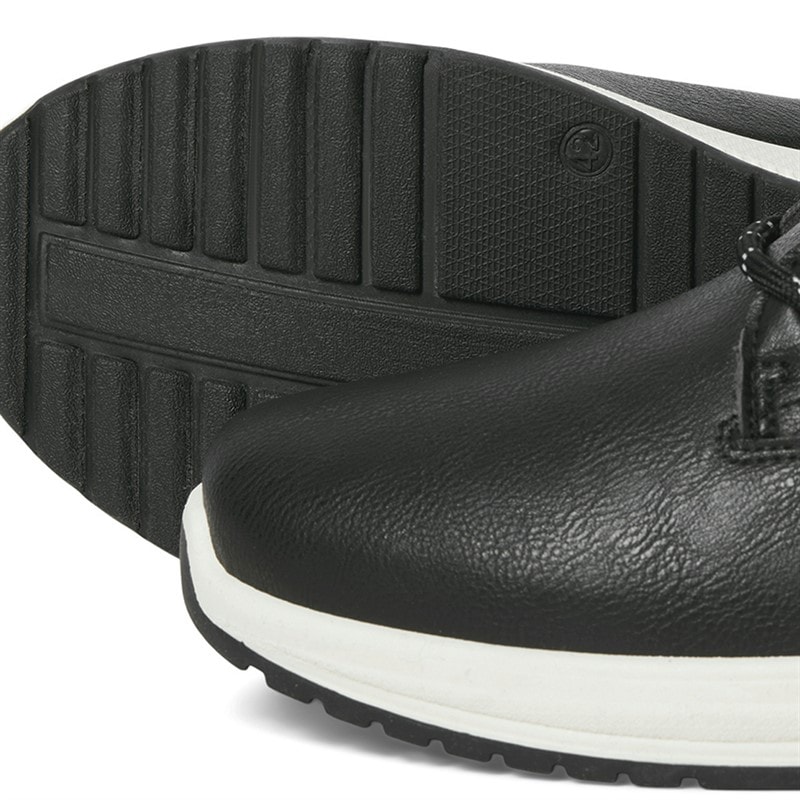 JACK & JONES Mens Alaska PU Nubuck Boots Anthracite - Image 2