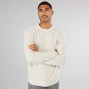 JACK & JONES Mens Rice Knit Jumper Oatmeal