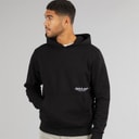 JACK & JONES Mens Vesterbro Side Hoodie Black