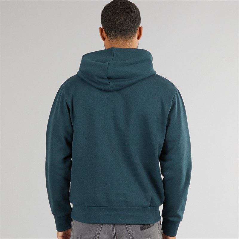 JACK & JONES Mens Vesterbro Side Hoodie Magical Forest - Image 2