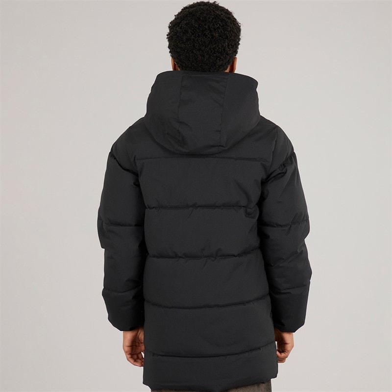 JACK & JONES Boys Brady Puffer Jacket Black - Image 2