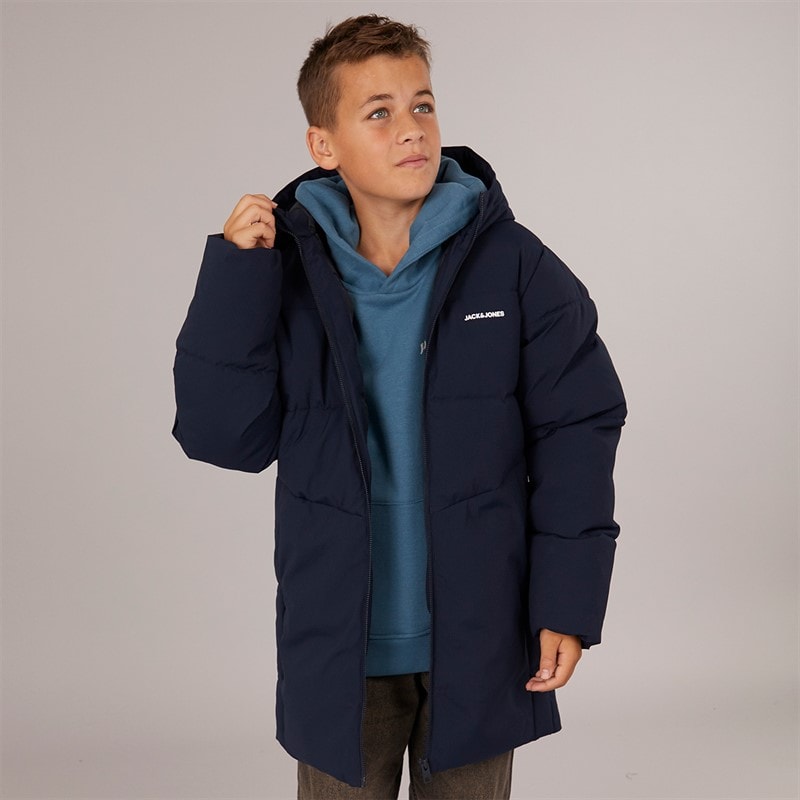 JACK & JONES Boys Brady Puffer Jacket Sky Captain