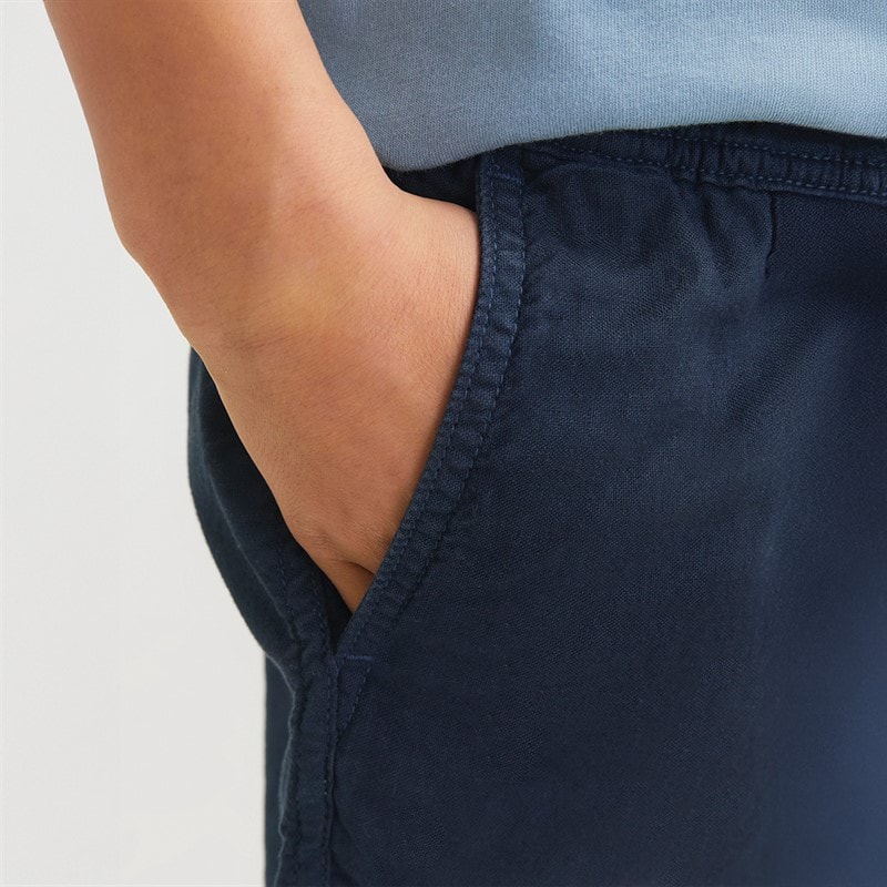 JACK & JONES Boys Jaiden Campaign Hybrid Shorts Dark Navy - Image 3