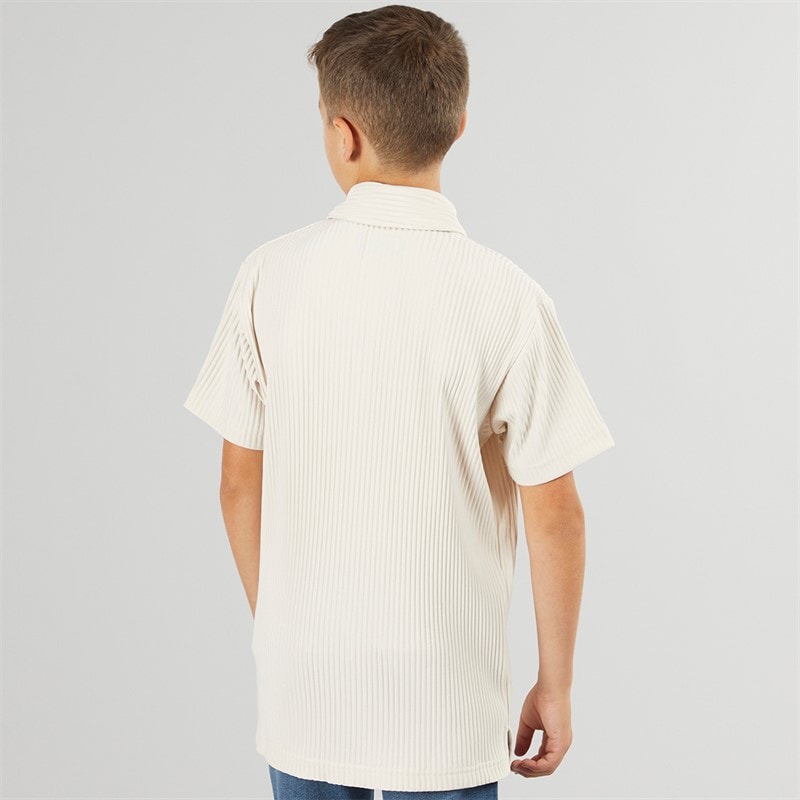 JACK & JONES Boys Interlude Shirt Moonbeam - Image 2