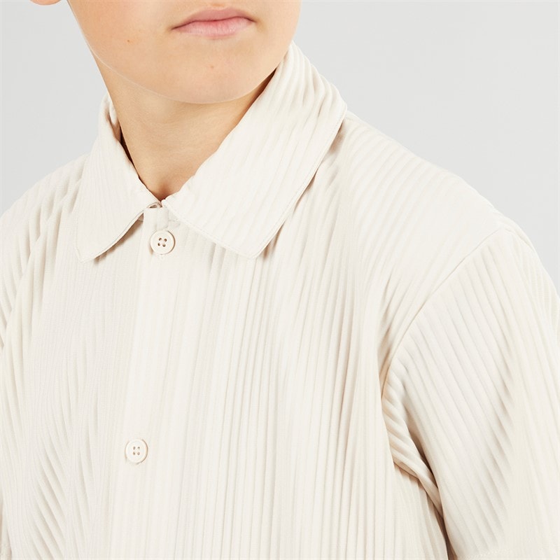 JACK & JONES Boys Interlude Shirt Moonbeam - Image 3