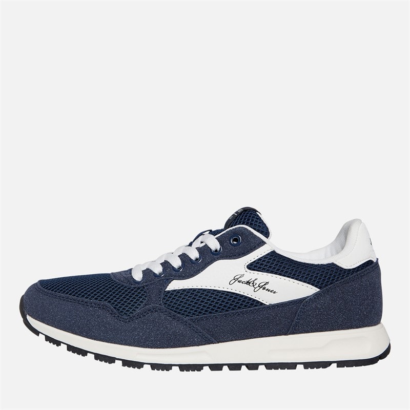 JACK & JONES Mens Siwindon Combo Trainers Navy