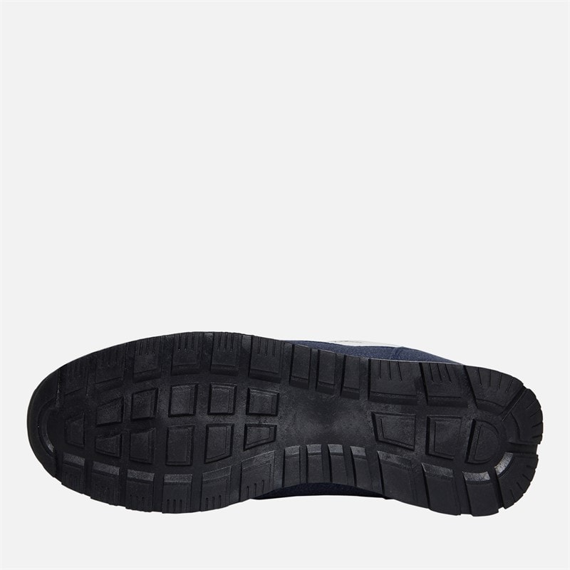 JACK & JONES Mens Siwindon Combo Trainers Navy - Image 2