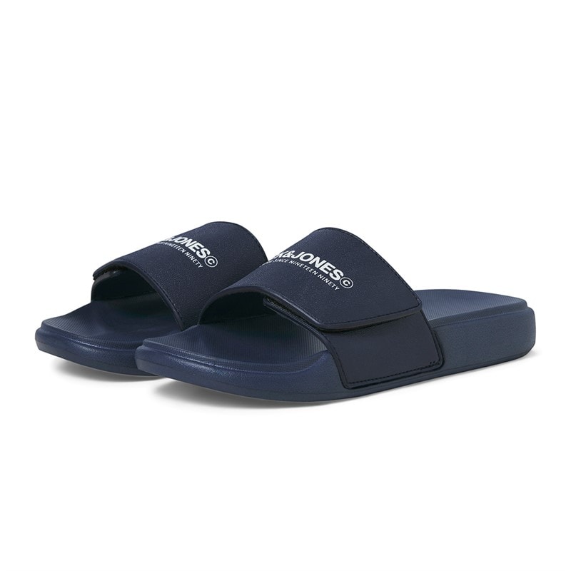 JACK & JONES Mens Hammet Sliders Navy Blazer - Image 4