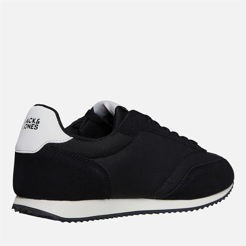 JACK & JONES Mens Retro Runner Trainers Black - Image 5