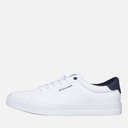 JACK & JONES Mens Basic Canvas Trainers White