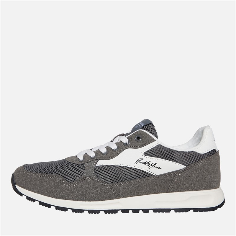 JACK & JONES Mens Siwindon Combo Trainers Grey