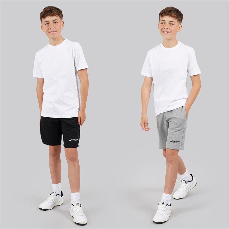 JACK & JONES Boys Beau Two Pack Shorts Black - Image 4