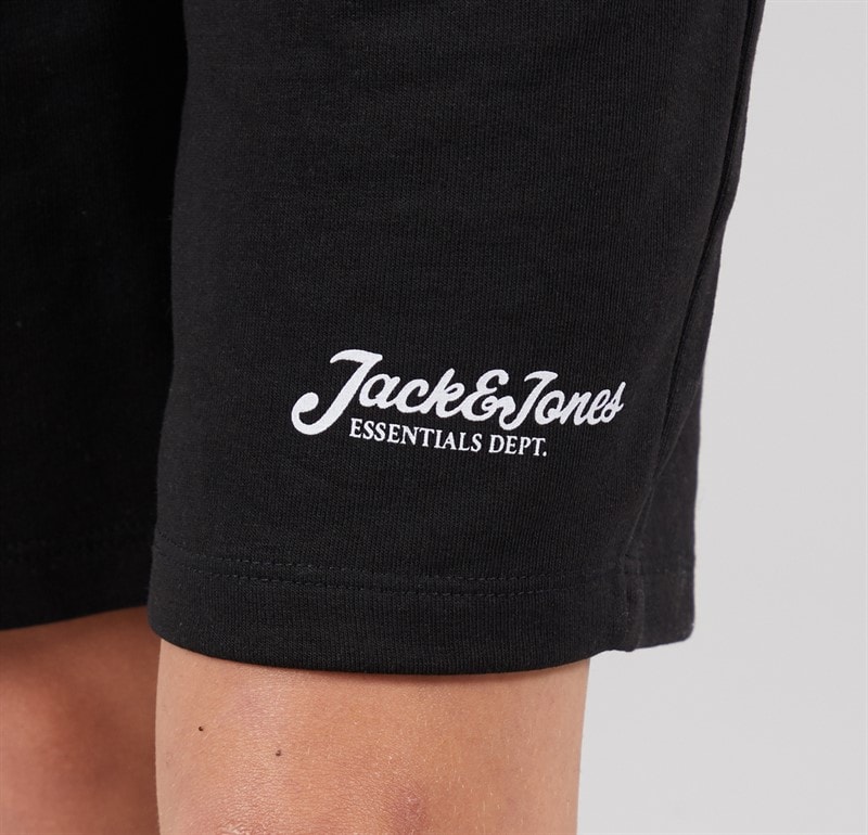 JACK & JONES Boys Beau Two Pack Shorts Black - Image 5
