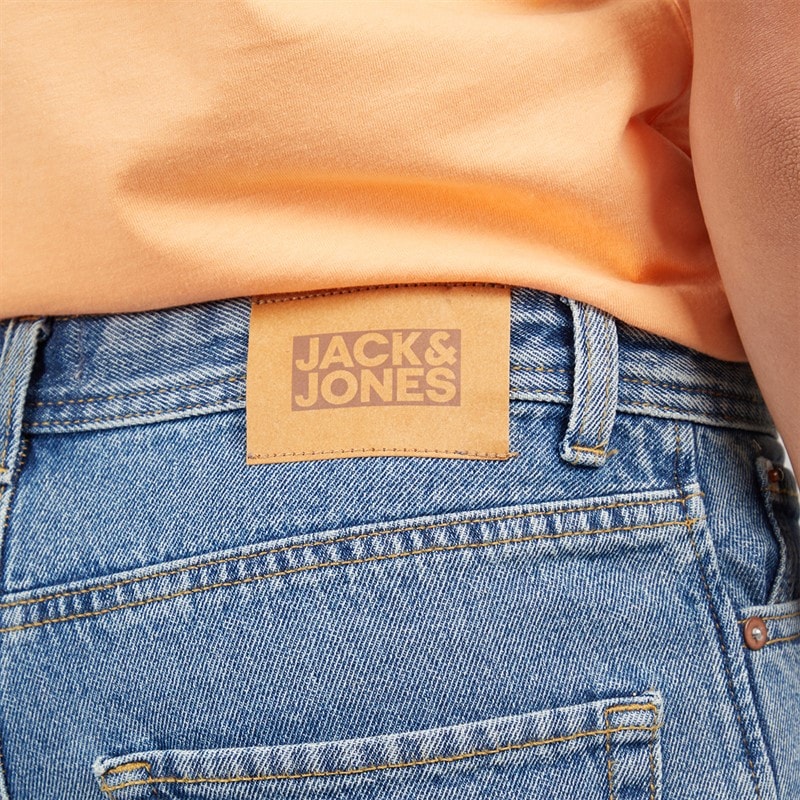 JACK & JONES Boys Tony Akm 310 Shorts Blue Denim - Image 3
