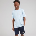 JACK & JONES Boys Mountain Tech T-Shirt And Shorts Set Cashmere Blue