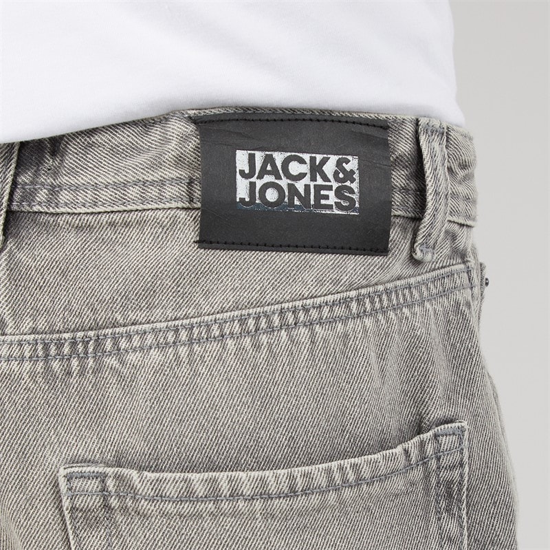 JACK & JONES Boys Tony AKM 310 Shorts Grey Denim - Image 3
