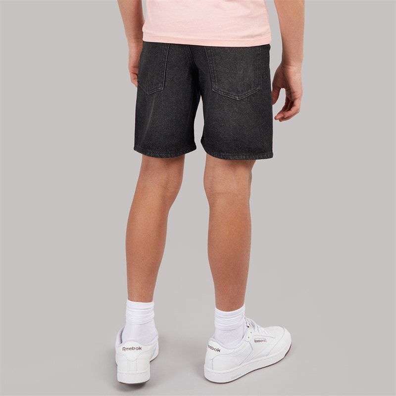 JACK & JONES Boys Tony AKM 310 Shorts Black Denim - Image 2