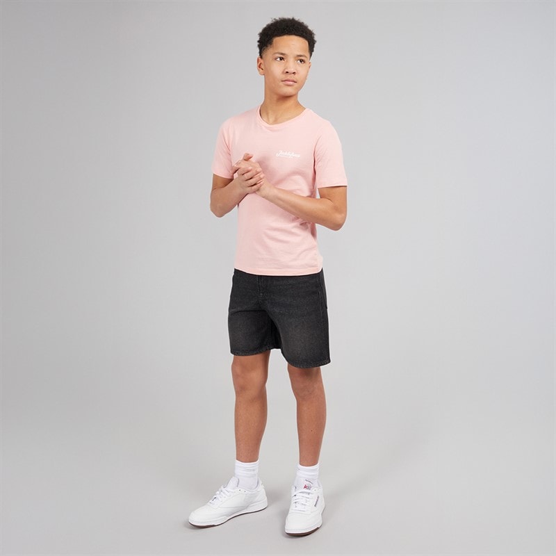JACK & JONES Boys Tony AKM 310 Shorts Black Denim - Image 4